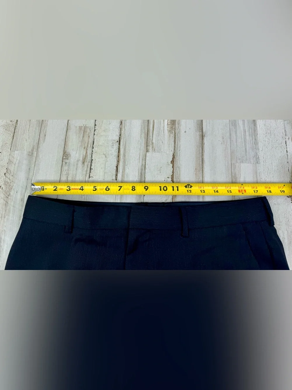 J.Crew Pants Mens 35x32 Navy Blue Wool Dress Suit Trouser